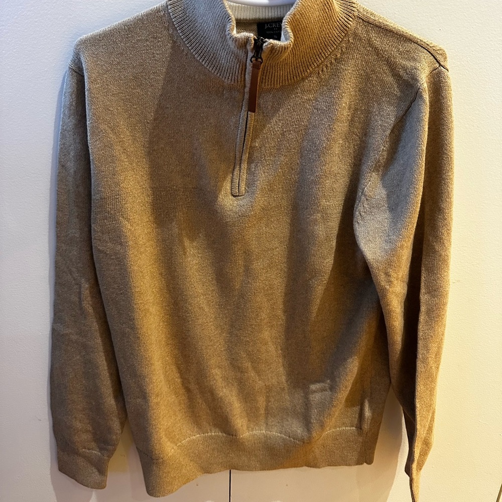 NWOT / NEVER WORN J. Crew Men’s Half-Zip Sweater